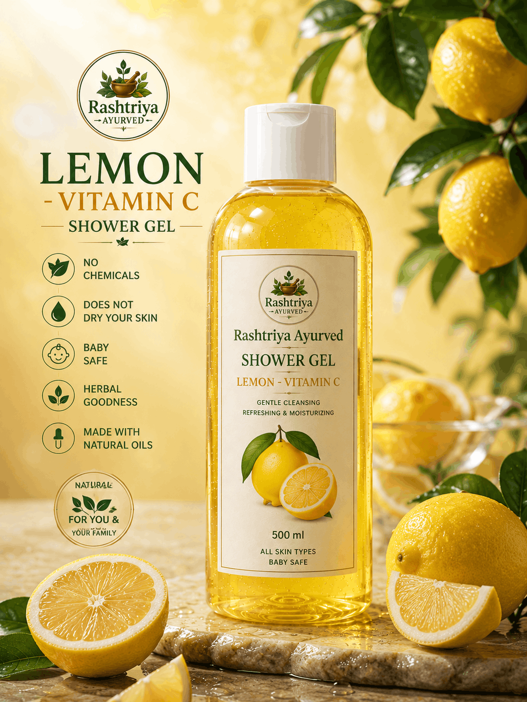 Ayurved Herbal Shower Gel
