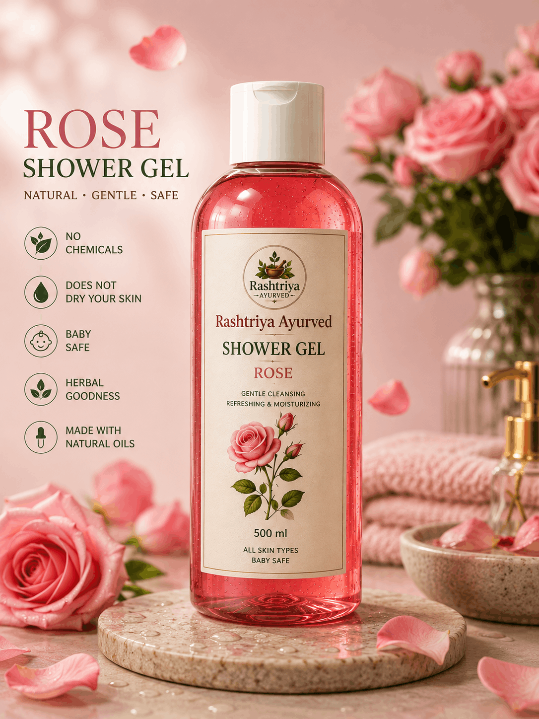 Ayurved Herbal Shower Gel