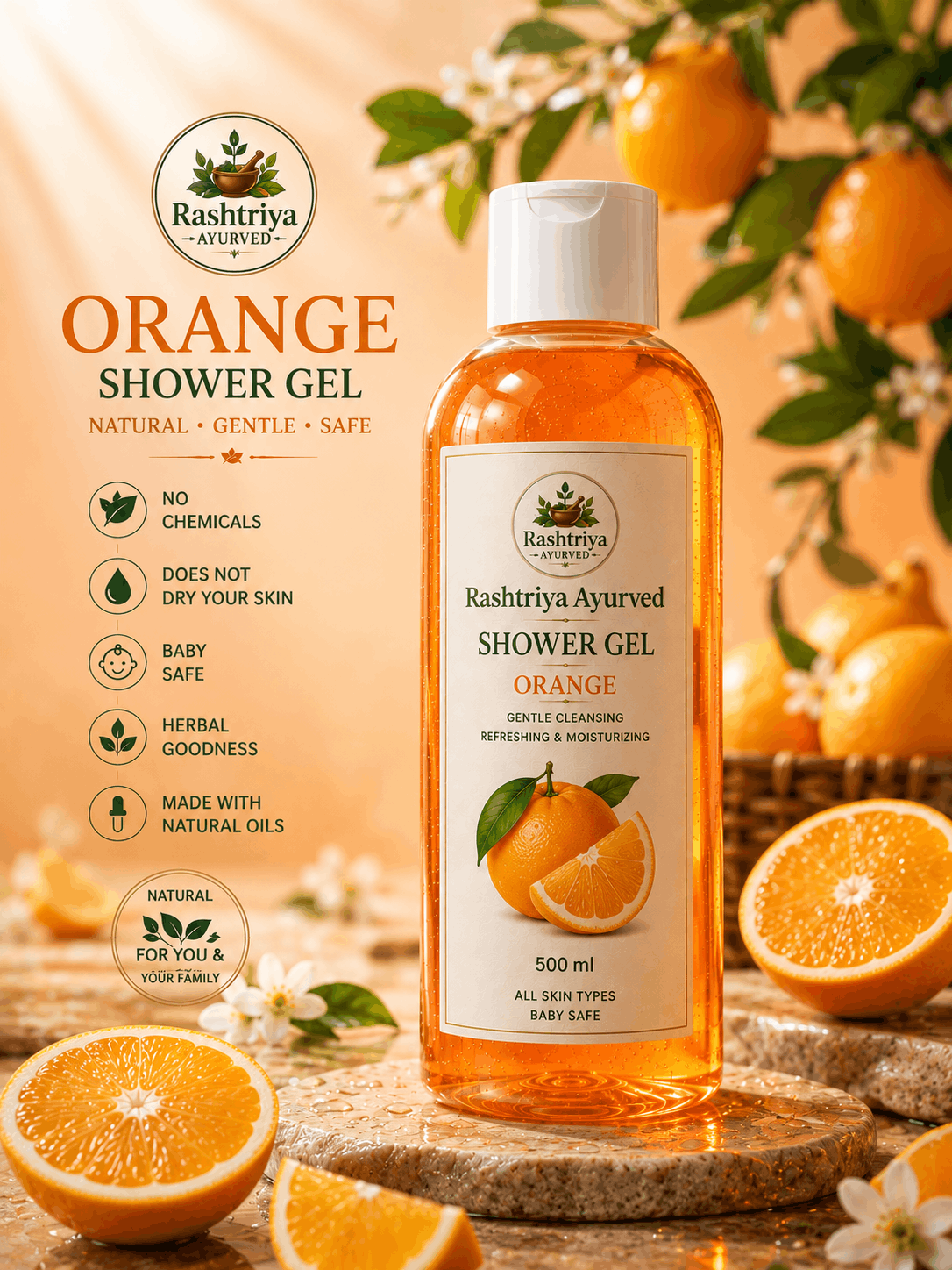 Ayurved Herbal Shower Gel